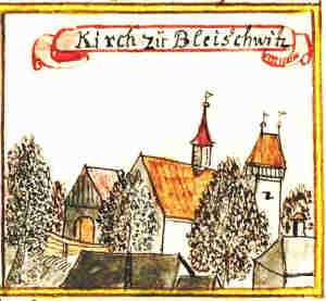 Kirch zu Bleischwitz - Kocil, widok oglny
